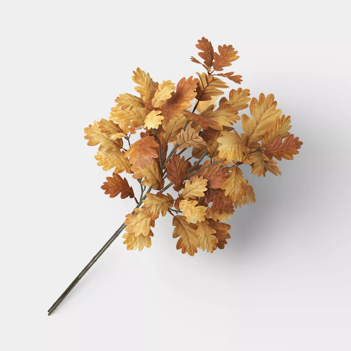 30" Golden Oak Leaf Fall Stem - Threshold™ | Target