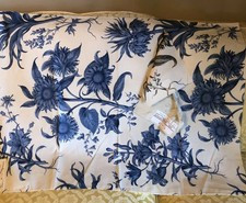 Vintage Cowtan & Tout Blue Toile Botaniques Spectacular Fabric 1yard 36x27” Cot | eBay US