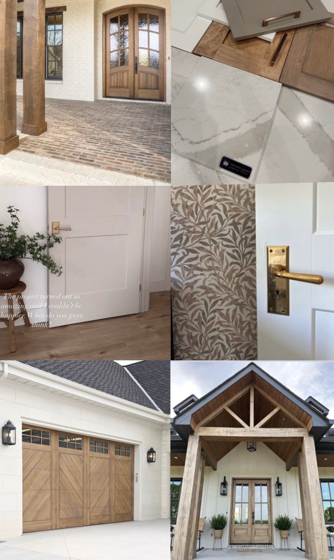 new home build details on lighting, door handles, etc. 

Neutral tones, warm woods, and timeless textures 🤎✨ This home design is giving classic charm with a modern twist — from the natural wood garage and front doors to the subtle marble and soft brass accents. Which detail is your favorite? Tap to shop these looks for your own dream build! #HomeInspo #ModernFarmhouse #NeutralHome #LTKhome
Warm wood tones, creamy whites, soft brass accents, and timeless textures — this design is everything cozy, elevated, and classic 🕊️✨ From the chevron garage doors to the fluted cabinetry and natural stone countertops, every detail blends modern farmhouse charm with refined elegance. I’m loving the layered neutrals, organic materials, and that leafy wallpaper moment! Would you go bold with hardware or keep it soft and subtle? Tap for links to recreate the look. #DreamHomeBuild #NeutralAesthetic #CozyModern #TransitionalDesign #OrganicModern #WarmMinimalism #ModernFarmhouseStyle #ClassicInteriors #NaturalTextures #LightAndBright #LTKhome #HomeDesignInspo #InteriorMoodboard #RusticRefined


Follow my LTK @kerstynnicolelemons on the @shop.LTK app to view this post and get my exclusive app-only content!

#liketkit #LTKU #LTKHome #LTKFamily
@shop.ltk
https://liketk.it/5dWNS

#LTKU #LTKSaleAlert #LTKHome