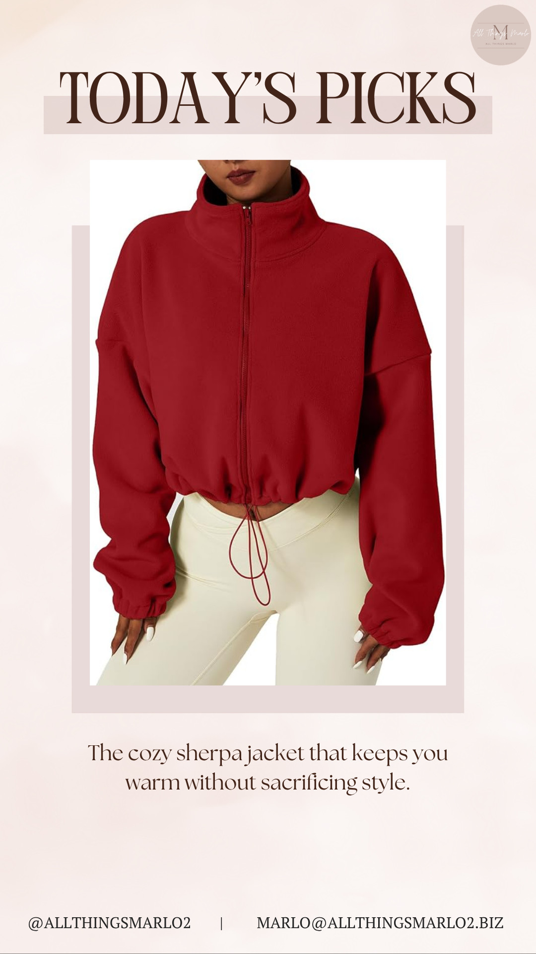 The cozy sherpa jacket that keeps you warm without sacrificing style. 

 #LTKSeasonal #LTKWorkwear #LTKTravel