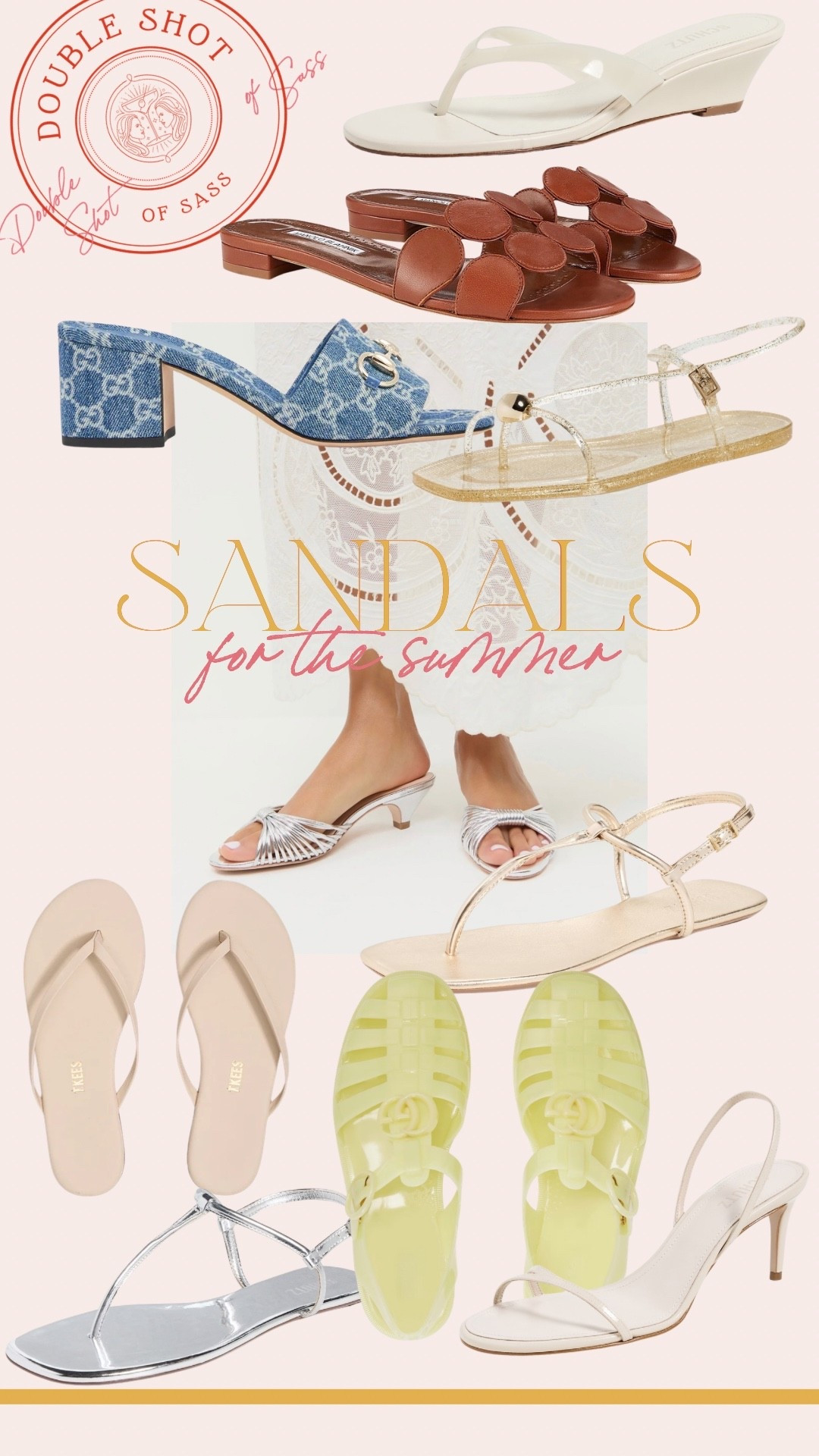 SANDALS for the summer //