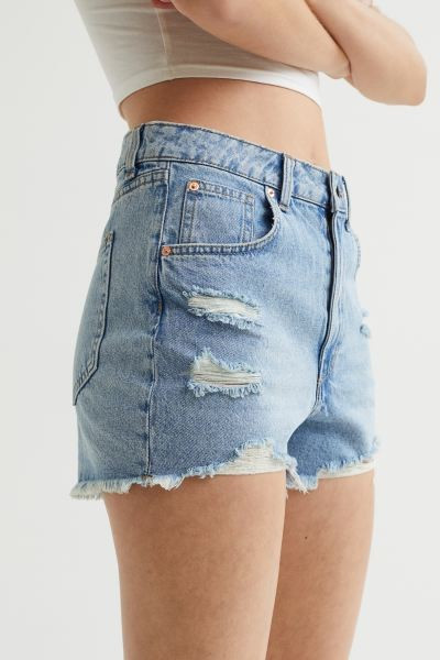 Mom Fit Denim Shorts | H&M (US + CA)