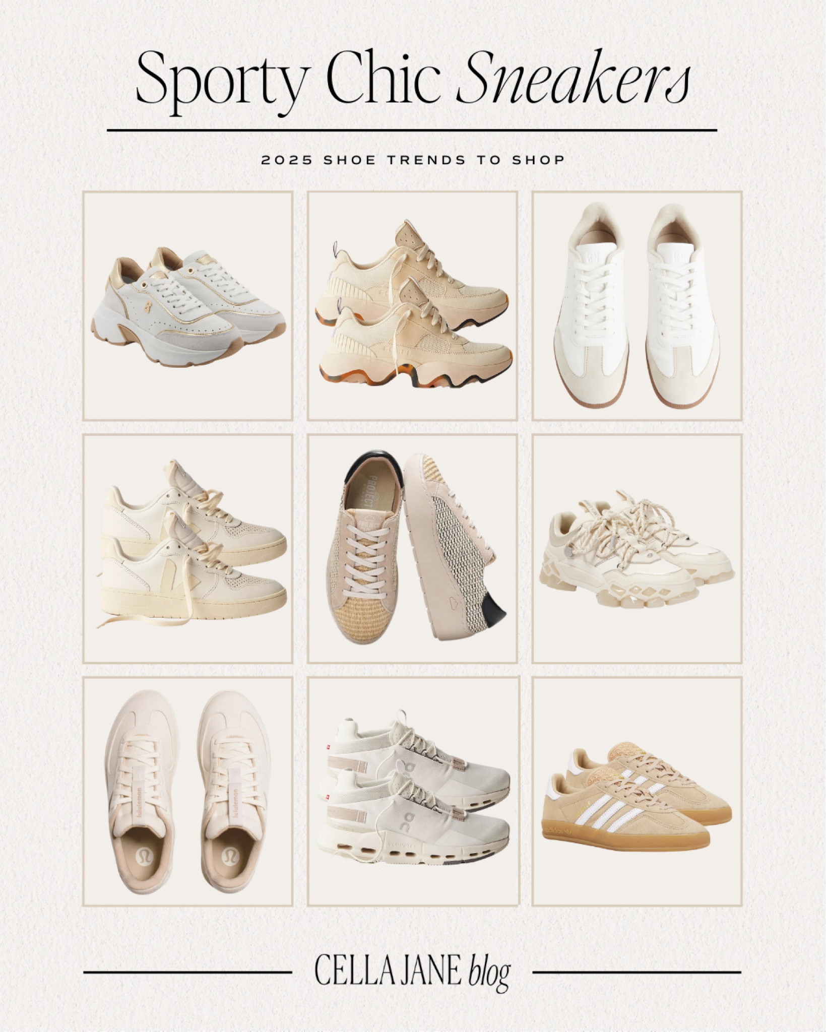 2025 Shoe Trend to Shop: Sporty Chic Sneakers!

#LTKShoeCrush #LTKStyleTip