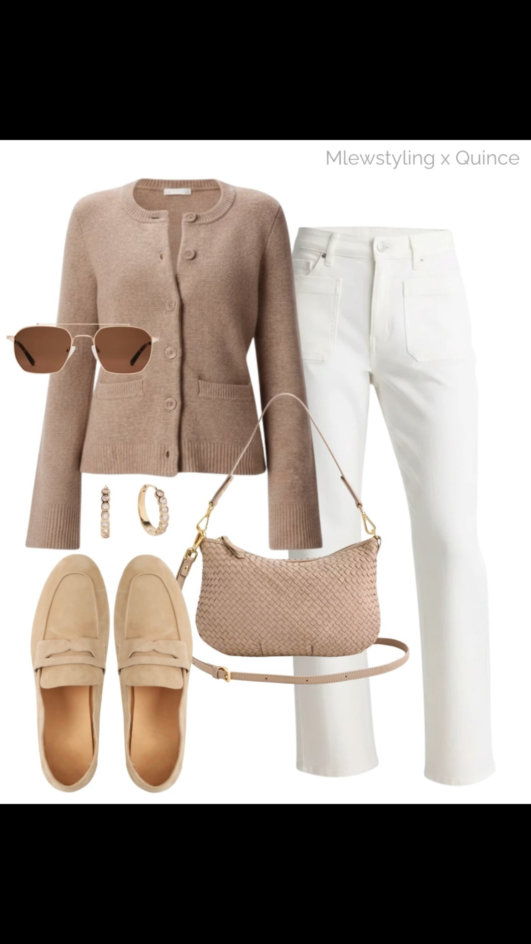Capsule wardrobe essential- White jeans styled 4 ways for spring  

#QuincePartner @Quince

#LTKcanada #LTKworkwear #LTKstyletip