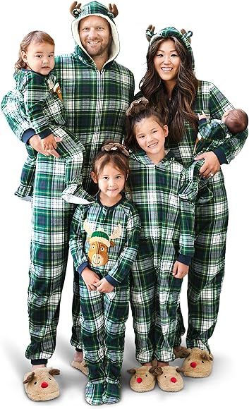 Amazon.com: The Children's Place Family Matching Christmas Holiday Fleece Pajamas Sets, Big Kid, ... | Amazon (US)