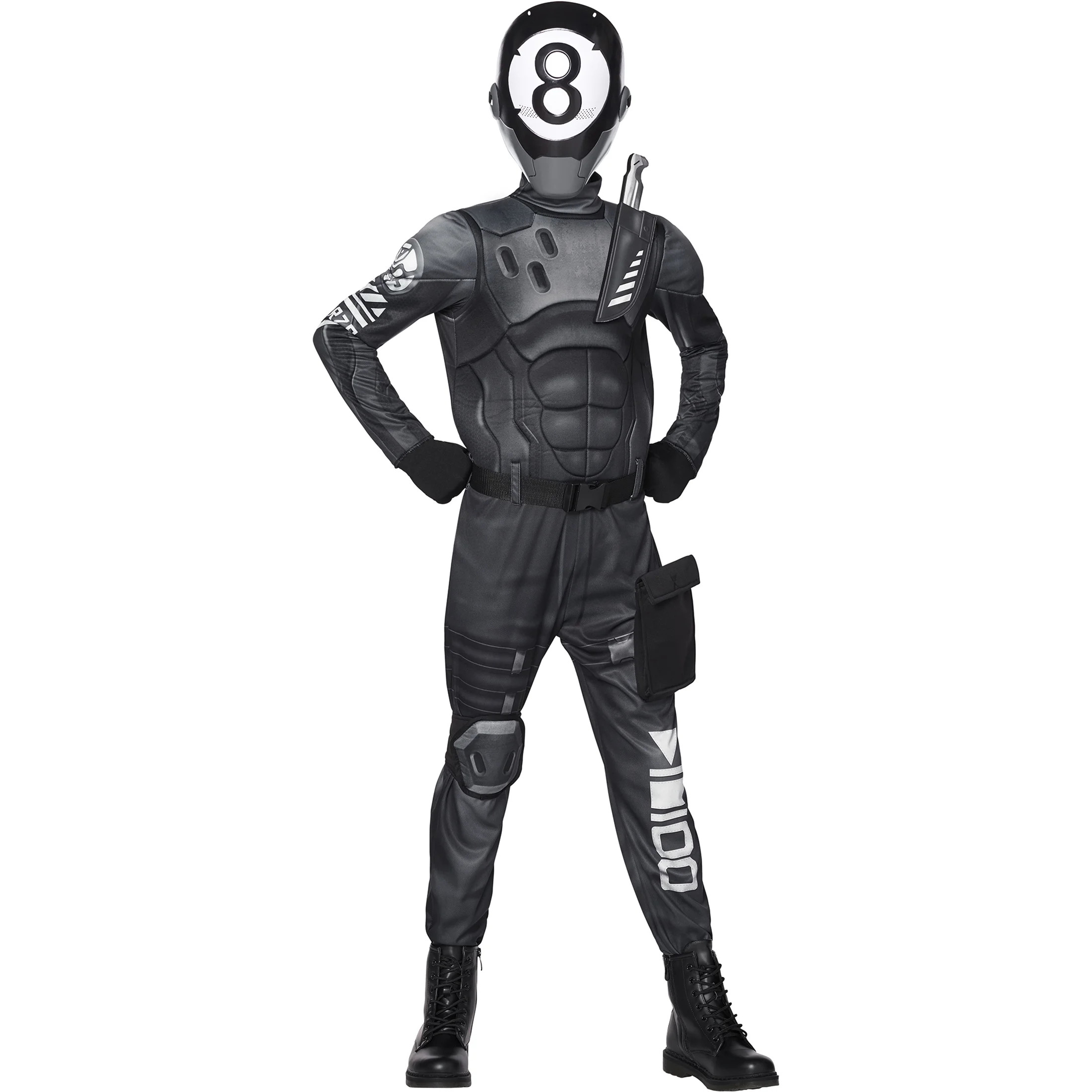 InSpirit Designs Fortnite 8-Ball Halloween Fantasy Costume Male, Teen 14-17, Black - Walmart.com | Walmart (US)