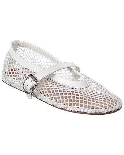 Fishnet & Patent Ballet Flat | Gilt & Gilt City