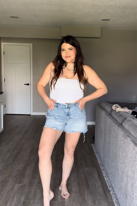 Midsize denim shorts, these cutoff shorts fit so well, you do not need to size up! 

If you’re just stumbling across my profile and you are midsize, maybe a size 12 or 14 with a thick tummy looking for casual and affordable Mom friendly outfits, you’re in the right place. I hope you all have the best day 🤍💙

#Midsize #WalmartFashion #SpringOutfit #SummerOutfit #MomStyle  

Midsize outfits, midsize teacher outfit, midsize mom outfit, midsize jean shorts, denim shorts, comfortable shorts, linen shorts, spring dress, brunch dress, Mother’s Day dress, wedding guest dress, jumpsuit, midi dress, strapless dress 

#LTKFindsUnder50 #LTKStyleTip #LTKMidsize

