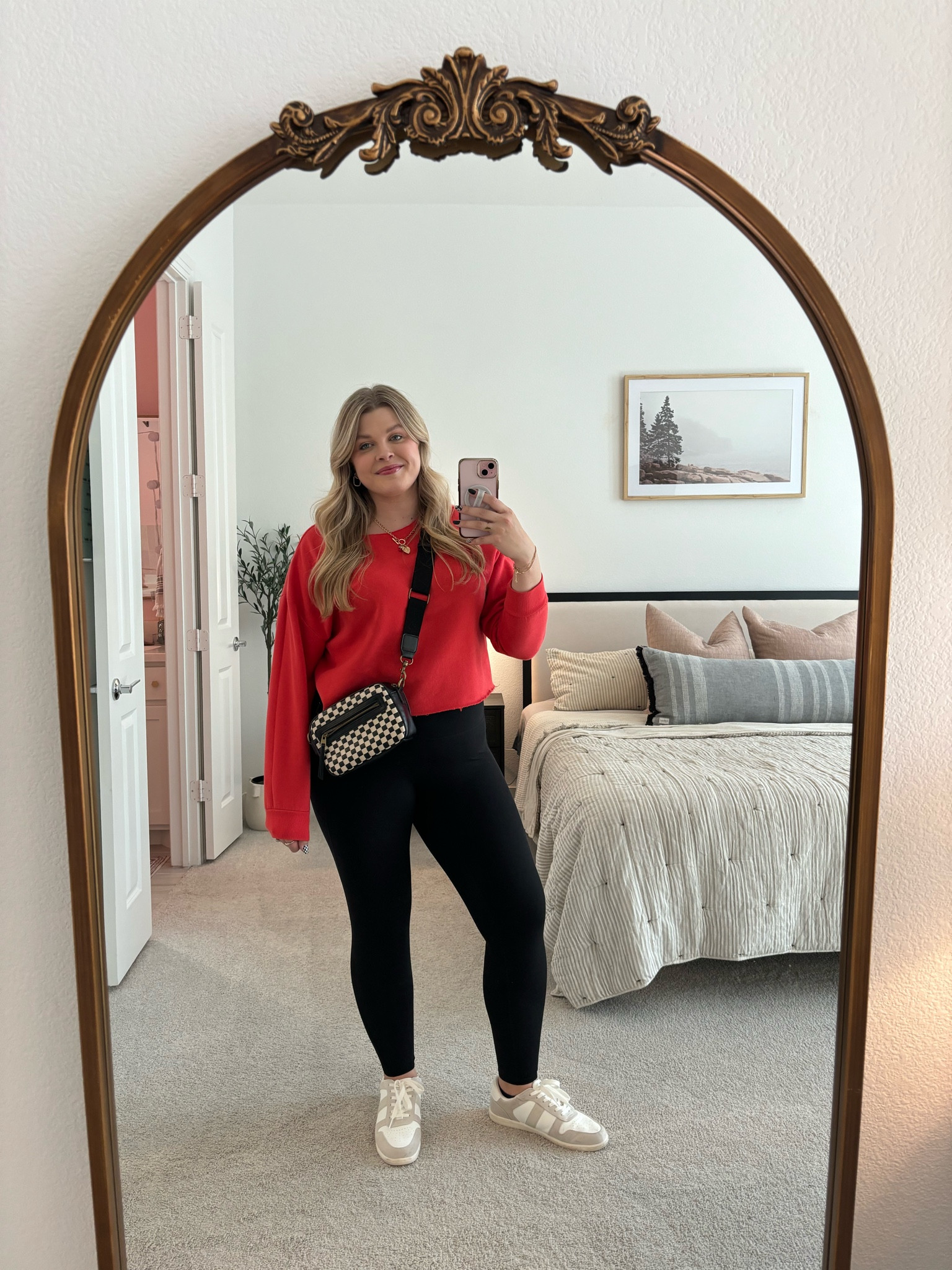 These leggings have to be some of the best I’ve ever tried. Cosy, casual but still put together is the look today for running errands with the family! 

Casual style, casual outfits, midsize fashion, mom style, mom outfits 

#LTKActive #LTKMidsize
