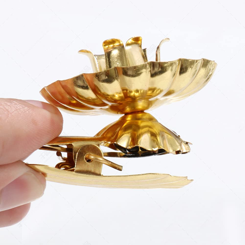 brandname SCRTB Flower Shape Christmas Candle Clip 10 Pcs Creativity Flower Shape Candle Clip,Christ | Amazon (US)