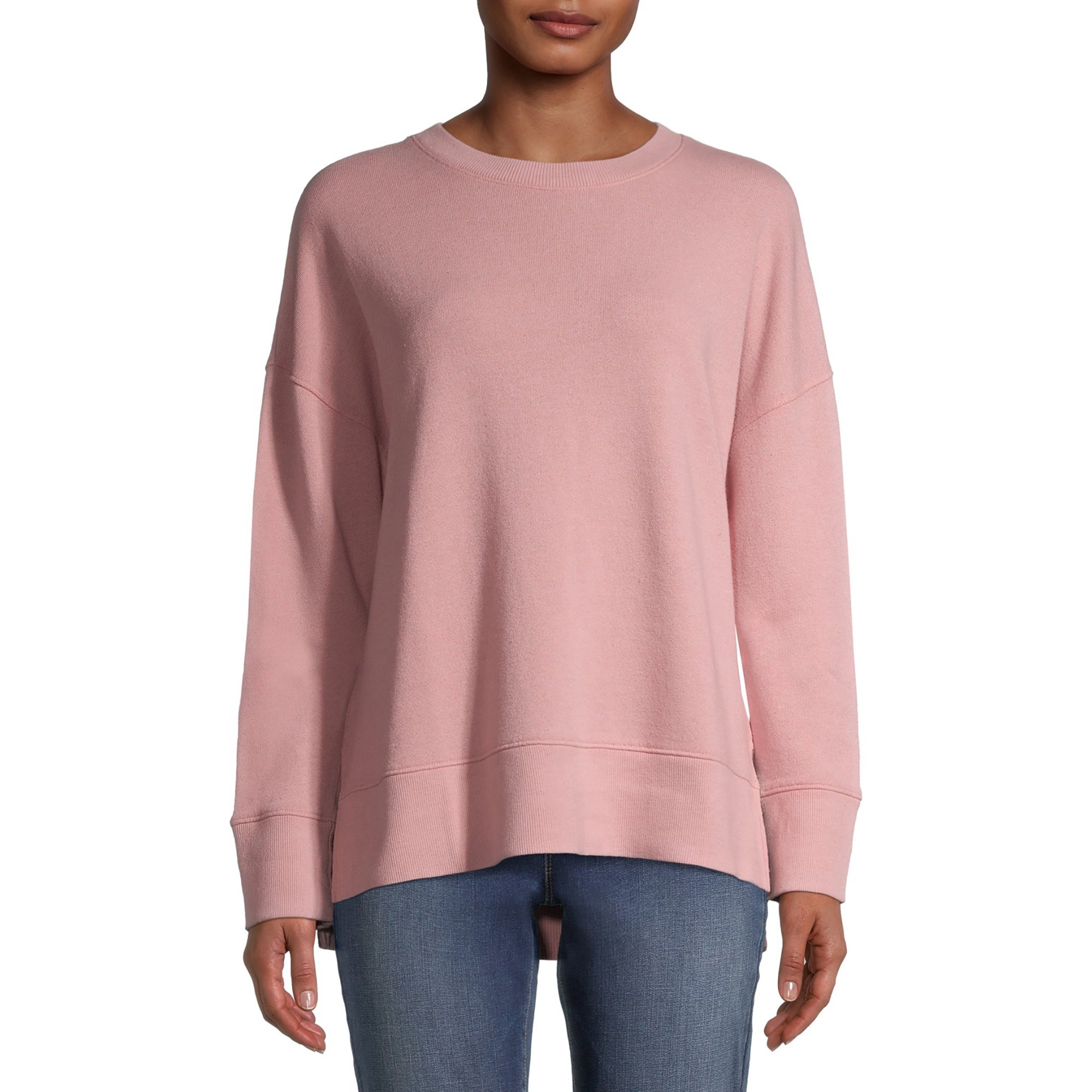 Time and Tru Women's Crewneck Sweatshirt | Walmart (US)