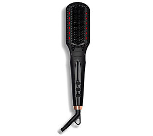 amika IRED Polished Perfection Straightening Br sh 2.0 | QVC