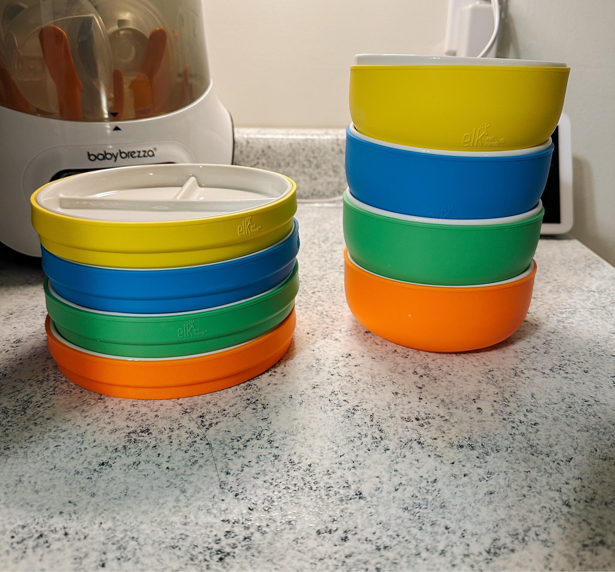 Ceramic plates and bowls for toddlers! Feature a removable cover that helps prevent breakage! 

#LTKFamily #LTKBaby #LTKKids