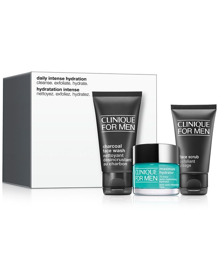 Clinique 3-Pc. Clinique For Men Daily Intense Hydration Set & Reviews - Beauty Gift Sets - Beauty... | Macys (US)