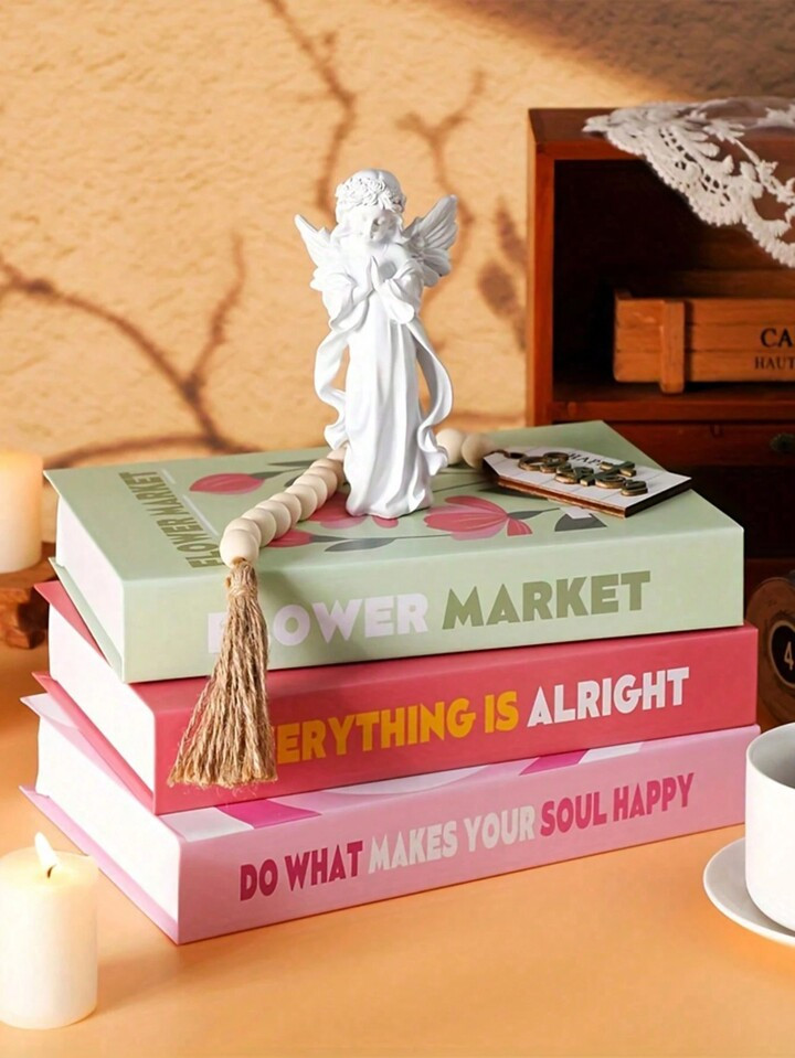 1pc/3pcs Retro Fake Books, Decorative Books, Props For Bookcases In Cafes/Hotels, Photo Shoot Acc... | SHEIN