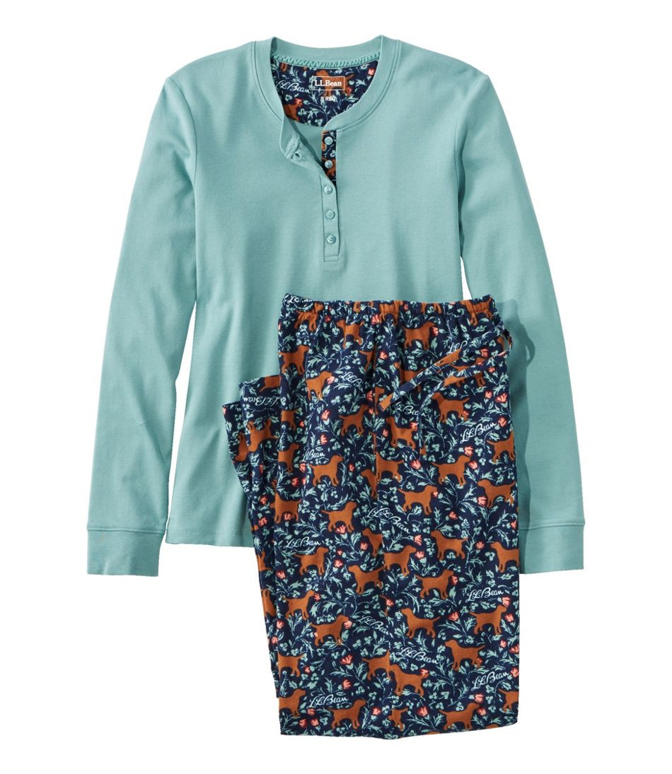 Women's Cozy PJ Set, Print | L.L. Bean