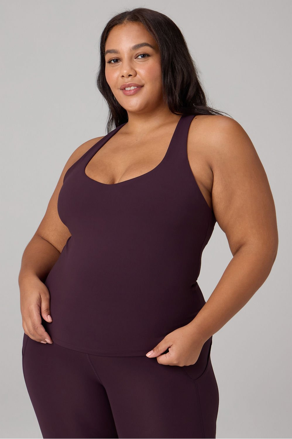Anywhere PureLuxe Built-In Bra Tank | Fabletics