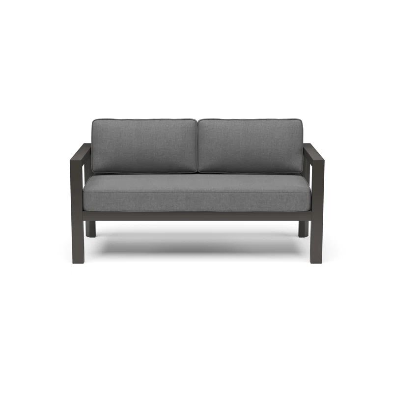 Greyson 60.75'' Metal Outdoor Sofa | Wayfair North America
