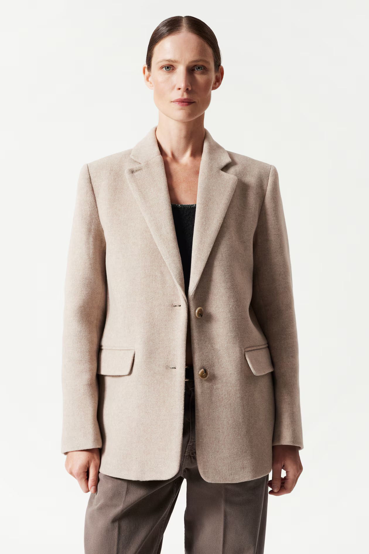 OVERSIZED WOOL BLAZER | H&M (UK, MY, IN, SG, PH, TW, HK)