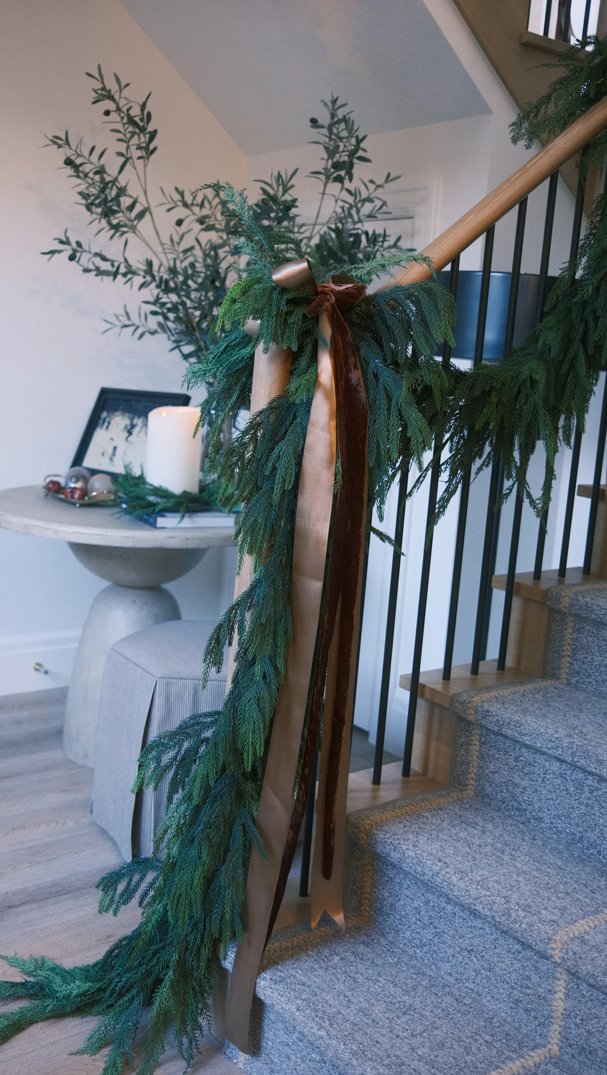 Brown Raw Edge Velvet Ribbon | Gatehouse No.1