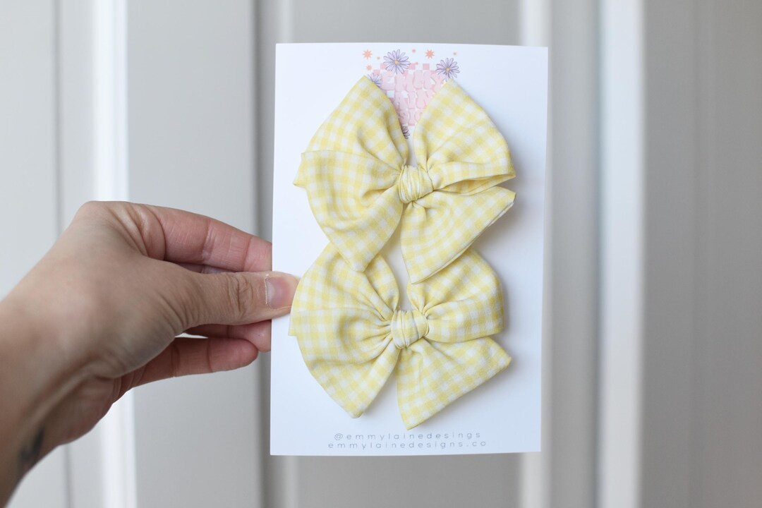 Yellow Gingham - Etsy | Etsy (US)