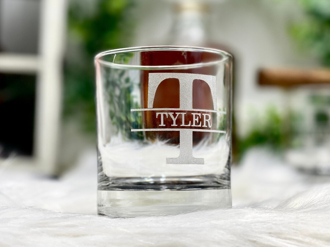 Personalized Whiskey Glasses for Groomsmen Proposal Gift Ideas Custom Glasses and Wedding Party F... | Etsy (US)