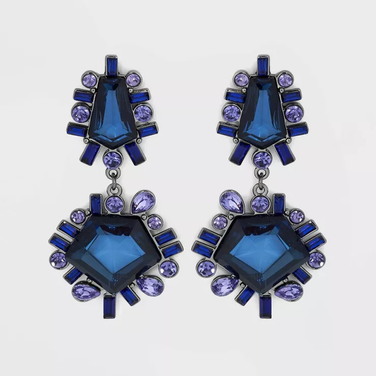 Drop Stone Statement Earrings - A New Day™ | Target