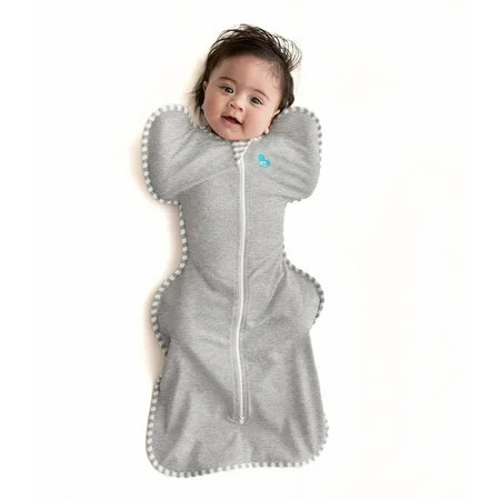 Love to Dream Swaddle Up Cotton 1.0 TOG Baby Sleep Sack, Arms Up Design, Twin Zipper, Small 8-13 lbs, Grey | Walmart (US)