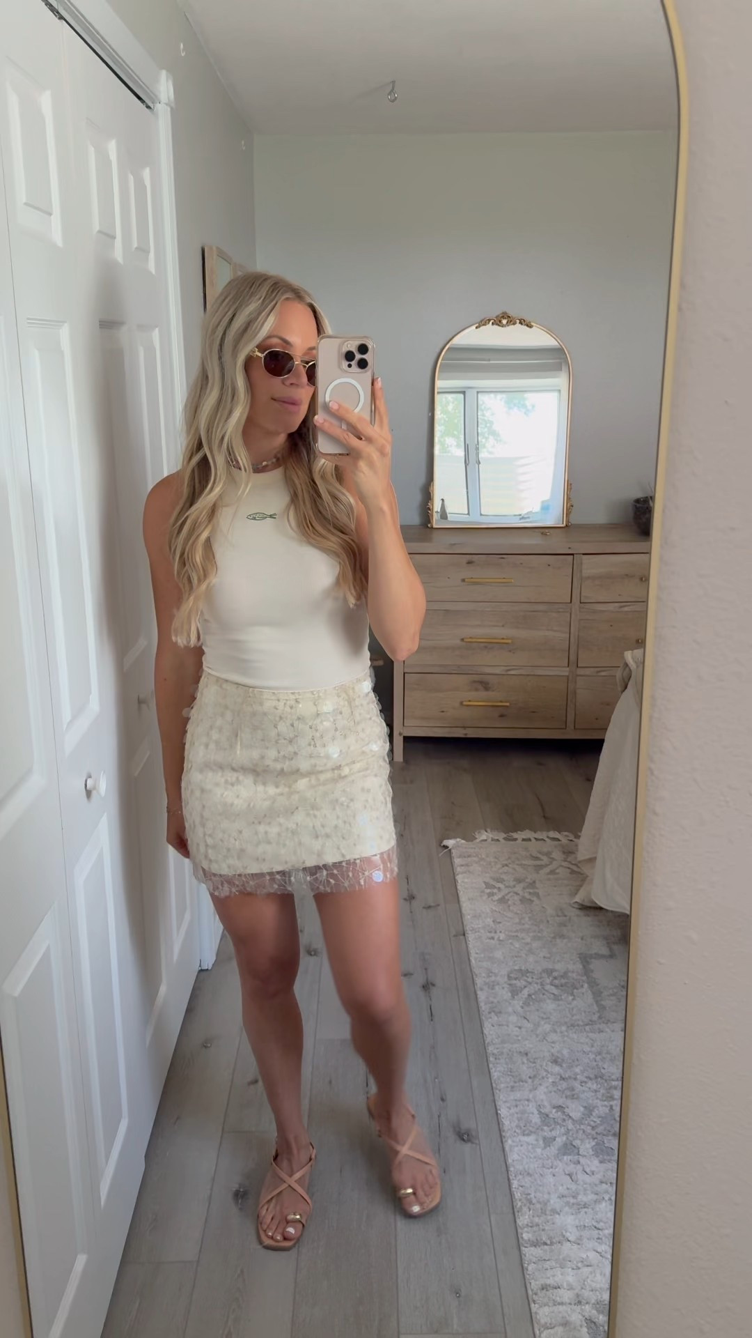 Wearing size small in all pieces! Love this $5 target tanks top 

#LTKSummerEdit #LTKSaleAlert #LTKStyleTip