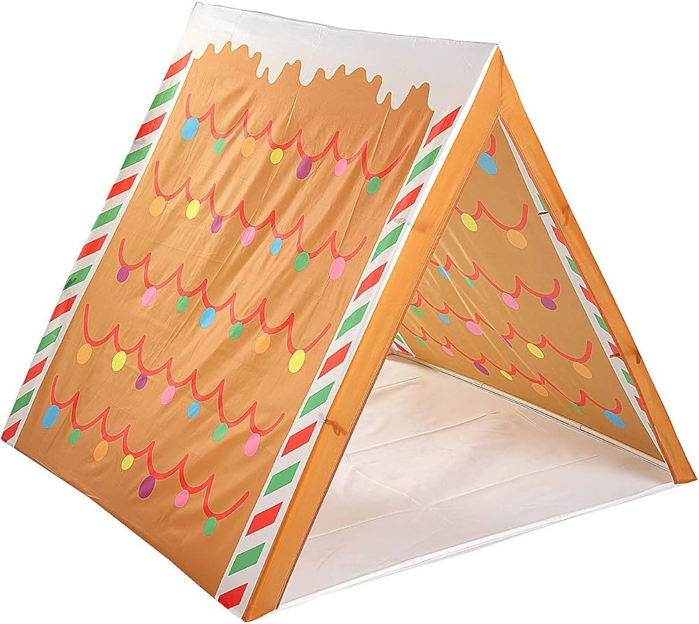 Fun Express Christmas Gingerbread House Play Tent | Amazon (US)