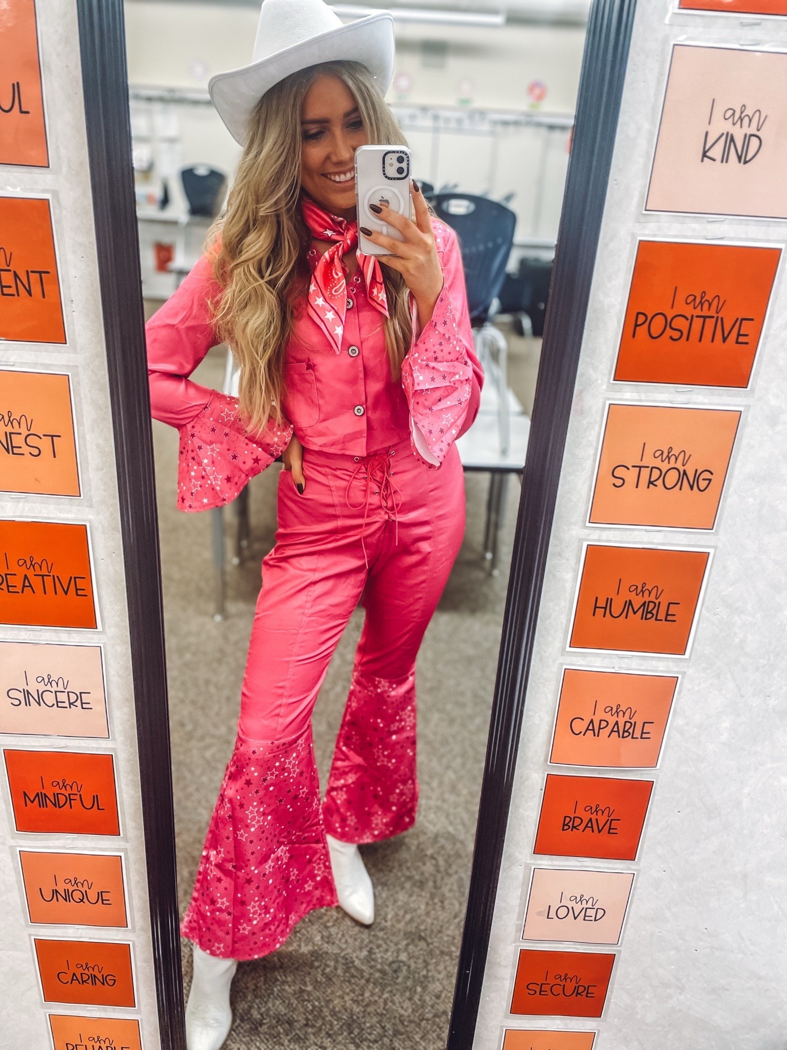 cowgirl barbie teacher Halloween costume  2023💖 

*I found my long sleeve version of the cowgirl Barbie outfit on a website that I can’t link! Just google long sleeve cowgirl Barbie costume and it’s from the Sun Baby Store!

| teacher Halloween costume | Halloween costume idea | barbie | the Barbie movie 

#LTKWorkwear #LTKHalloween