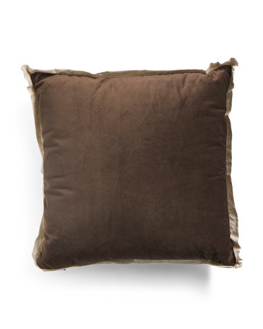 22x22 Osage Cotton Velvet Pillow | Marshalls