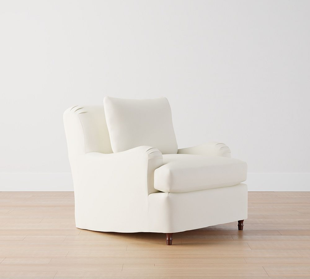 Carlisle Slipcovered Chair | Pottery Barn (US)