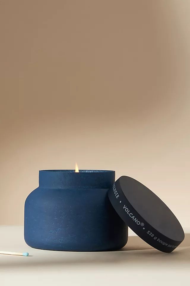 Capri Blue Volcano Indigo Jar Candle | Anthropologie (US)
