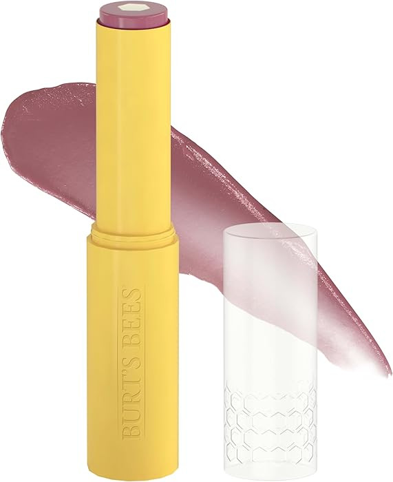 Burt’s Bees Tinted Boosted Balm, Misty Mauve, Hydrating Tinted Lip Balm with Vitamin C, E, and ... | Amazon (US)