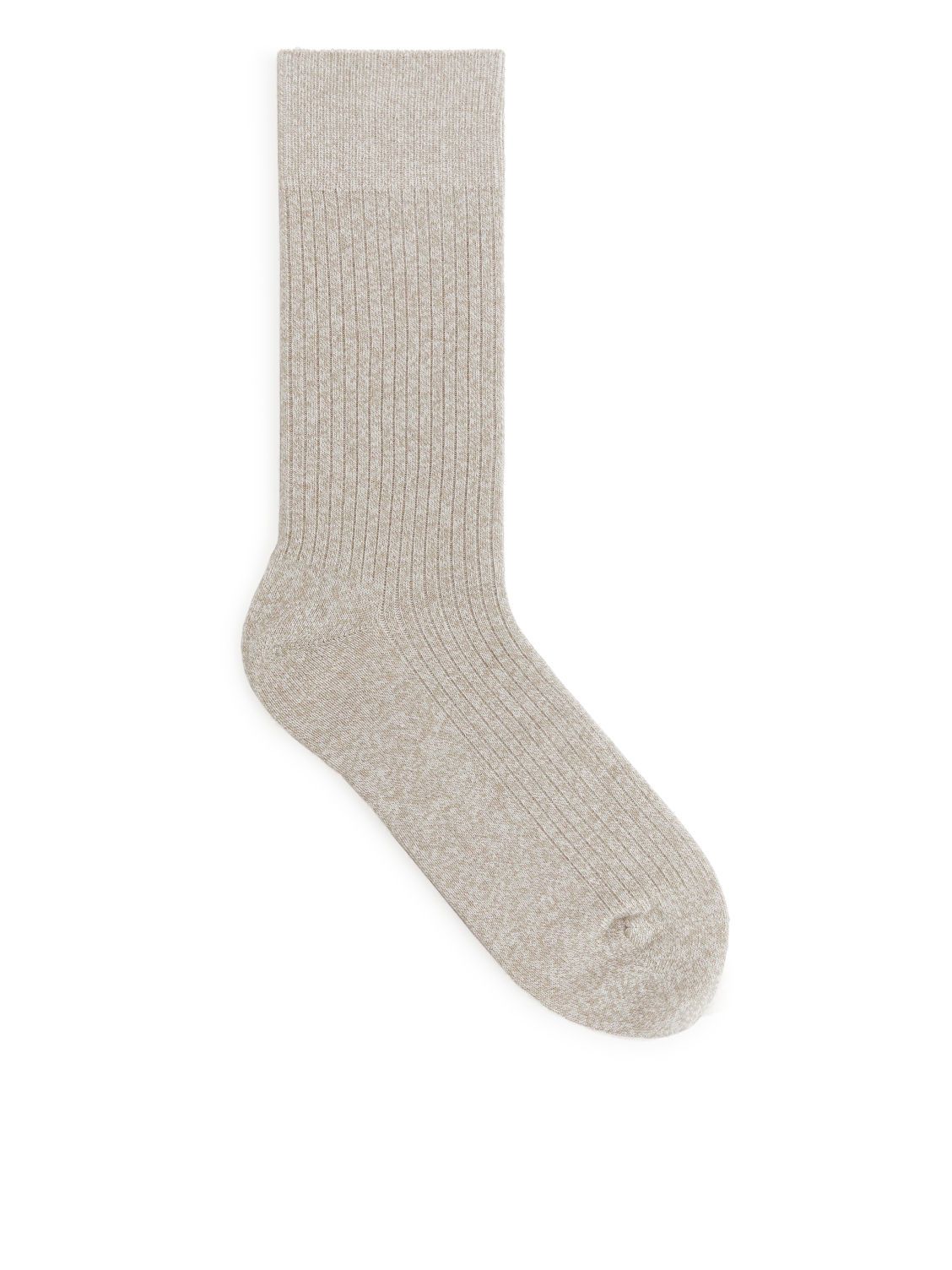 Supima Cotton Rib Socks - Yellow | ARKET (US&UK)