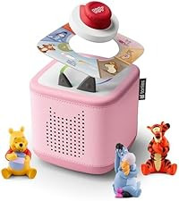 Toniebox 2 Audio Player Starter Set for Kids 1+ with Playtime Puppy - Cloud Pink | Amazon (US)
