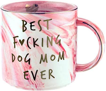 Dog Mom Gifts - Best Dog Mom Ever - Funny Birthday Gift For Dog Lovers Women - Gag Gifts for New Pup | Amazon (US)