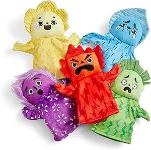 hand2mind Feelings Family Hand Puppets, Mindfulness for Kids, Social Skills Emotional Learning Ac... | Amazon (US)