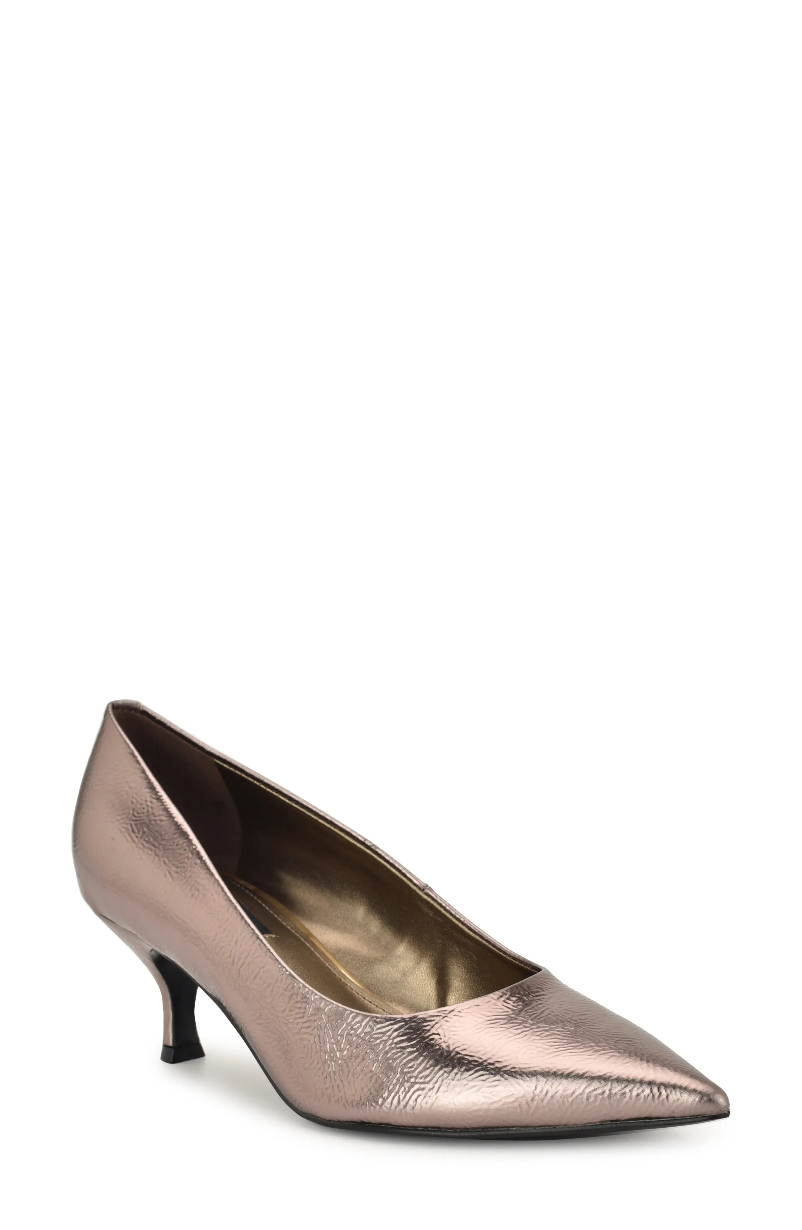 Nine West Sisko Pointed Toe Kitten Heel Pump (Women) | Nordstrom | Nordstrom