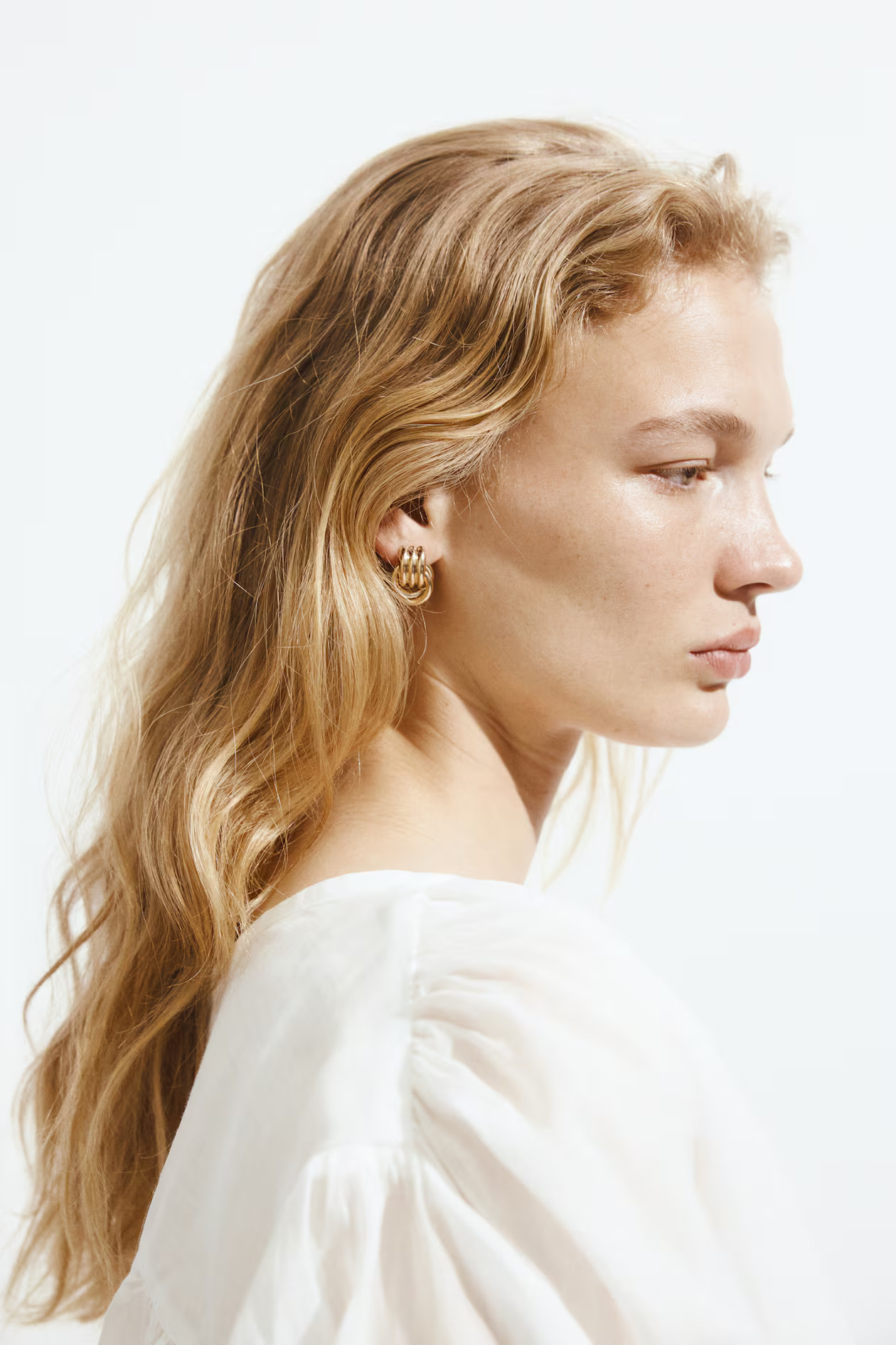 Fluted earrings | H&M (UK, MY, IN, SG, PH, TW, HK)