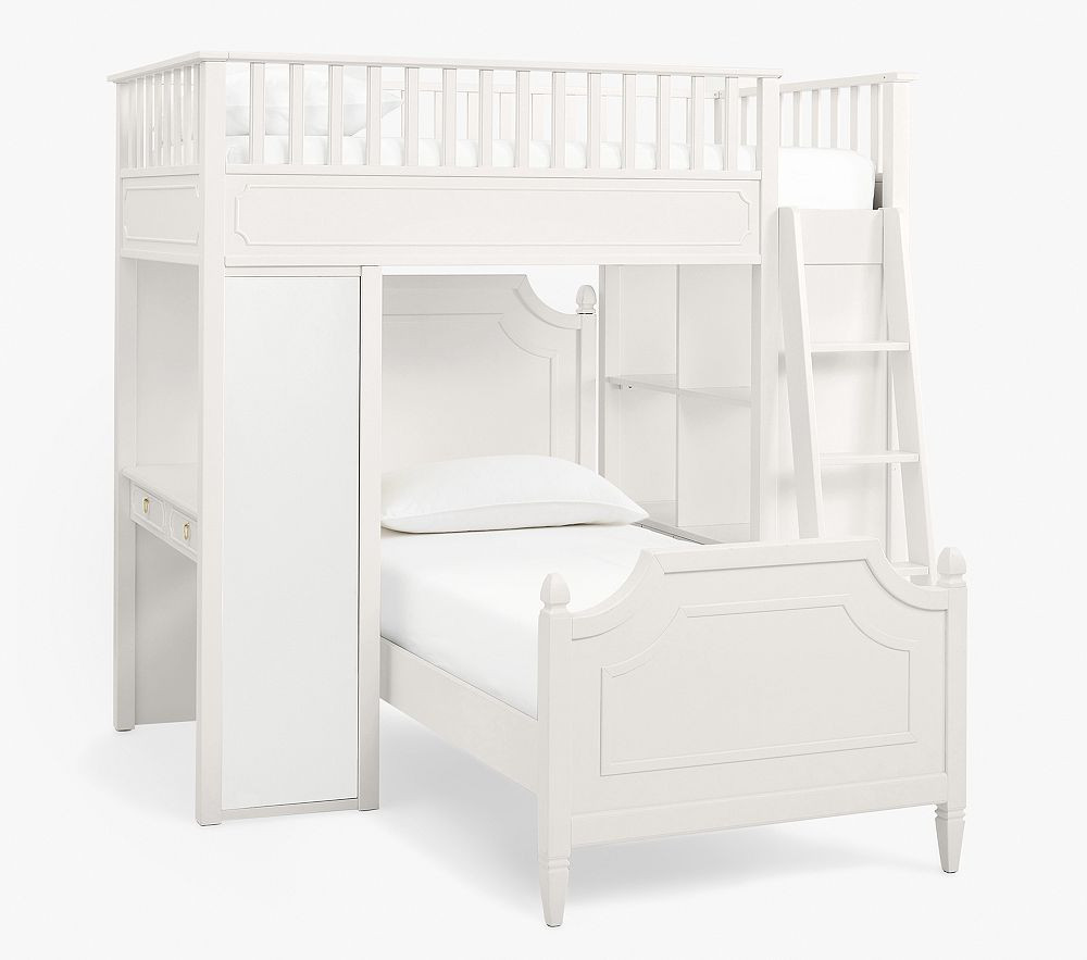 Ava Regency Loft & Twin Bed Set | Pottery Barn Kids
