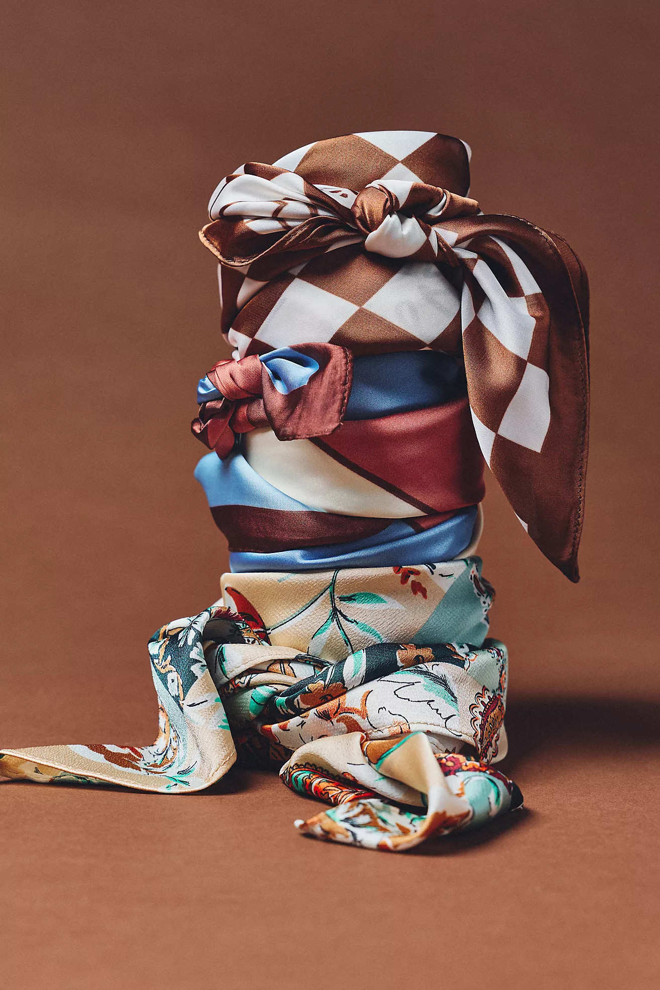 Printed Hair Scarves, Set of 2 | Anthropologie (US)