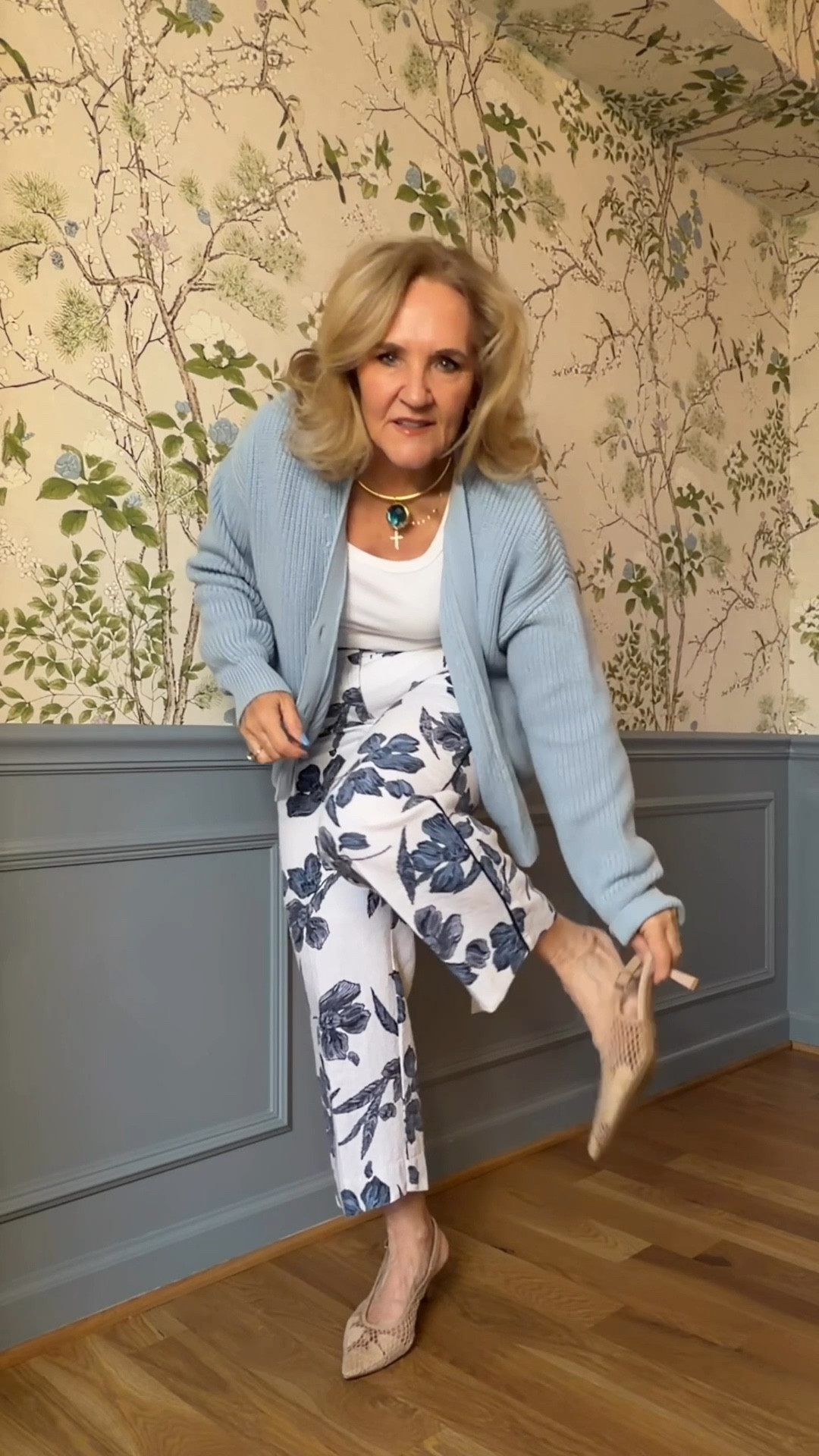 Linen pants and blazer perfect for graduations and showers. Vacations and luncheons. Wearing size 1.0 
The jacket is a stretched linen and is a subtle different fabric from the pants.
Cotton Sweater medium 

#LTKSaleAlert #LTKOver40 #LTKootd