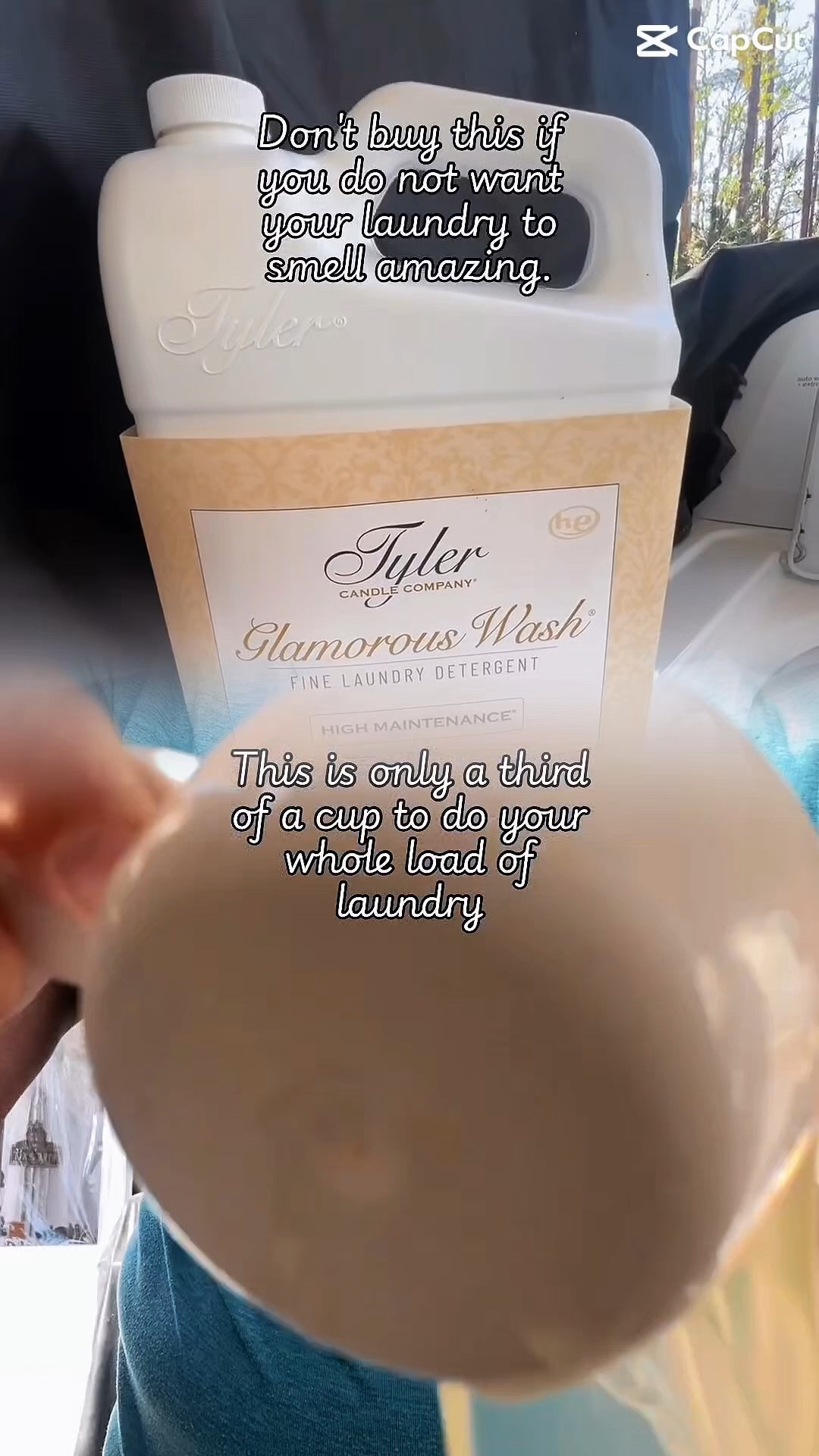 List of things to do? Try this High Maintenance Laundry Detergent. The smell wont disappear and it really cleans well. Tyler Candle Company has done it againn

#LTKmorningroutine #LTKdayinmylife #LTKmomlife