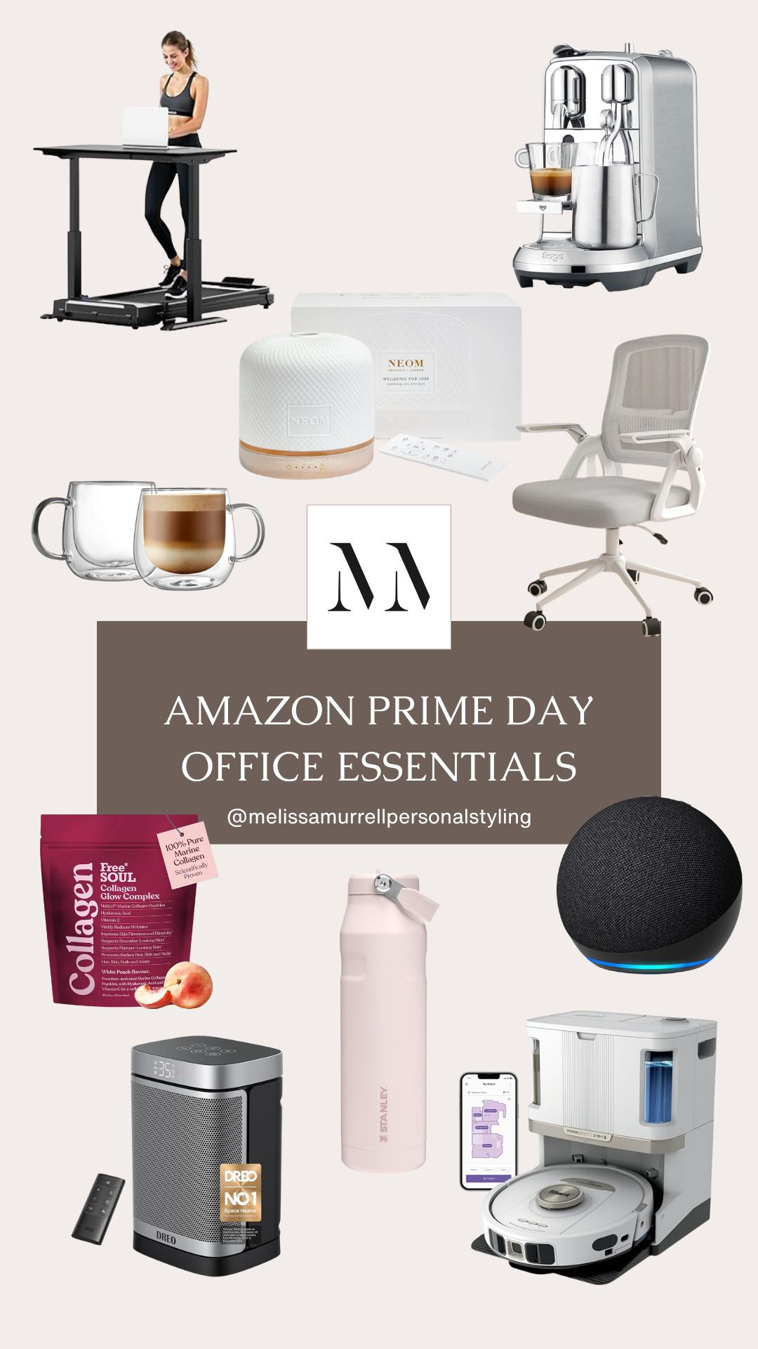 Amazon Prime day office essentials! 
Stanley, coffee machine, electricals, collagen powder, Amazon Echo, robot hoover, speaker, heater, office chair  

 #LTKxAmazon #LTKuk #LTKstyletip
