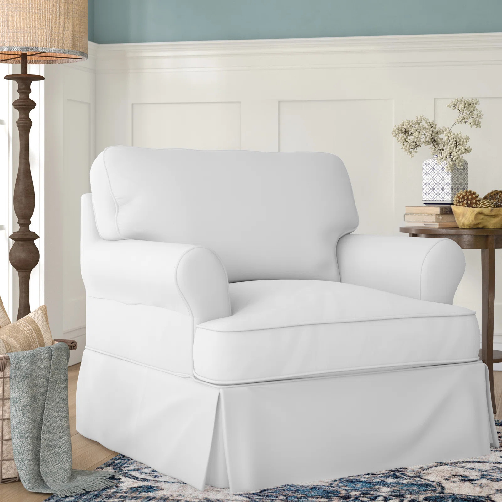 Wesham Slipcovered Armchair | Wayfair North America