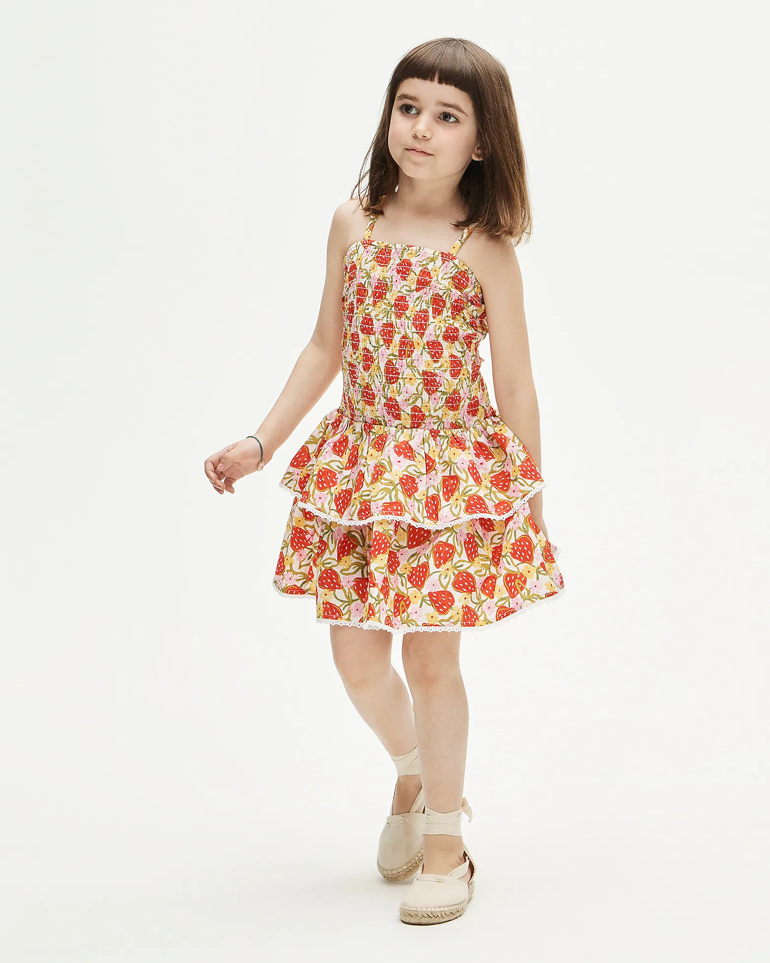 Girls' cupcake dress in cotton poplin | J. Crew US