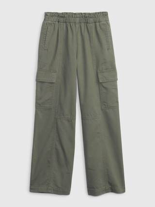 Kids Wide-Leg Cargo Pants | Gap (US)