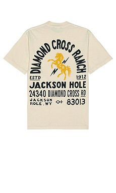 Diamond Cross Ranch Address Tee in Cream from Revolve.com | Revolve Clothing (Global)